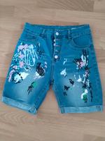 Jeans Shorts mit Print Sachsen - Reichenbach (Vogtland) Vorschau