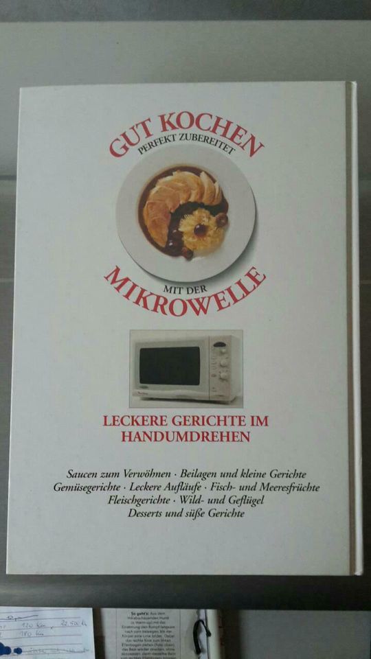 Kochen mit der Mikrowelle in Zempin