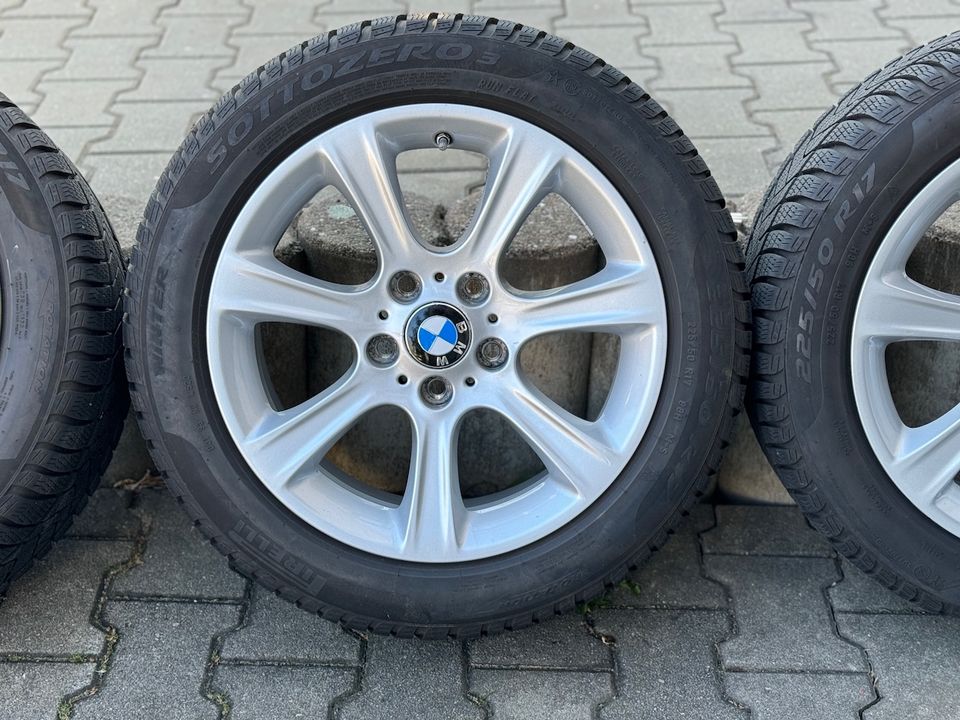 4 Winter Kompletträder 225/50 R 17 98 H Runflat auf 7 1/2Jx 17H2 in Tharandt