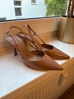 MANGO Slingback-Pumps – Nude, Gr. 39 Berlin - Charlottenburg Vorschau