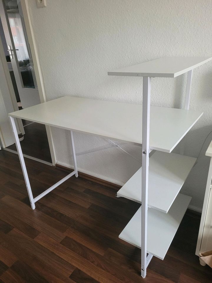 Schreibtisch weiß in 120x60 in Kassel