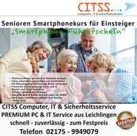 Senioren Smartphonekurs für Einsteiger- "Smartphone Führerschein" Nordrhein-Westfalen - Leichlingen Vorschau