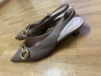 Gucci Horsebite nackte Absätze Pumps Slingback Schuhe 38 1/2 München - Sendling-Westpark Vorschau