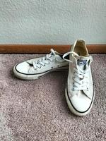 Creme farbene Converse Bayern - Neu Ulm Vorschau