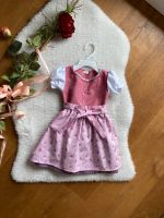 Kinderdirndl Tracht Dirndl Kleid 74 rosa geblümt Bayern - Feldkirchen-Westerham Vorschau