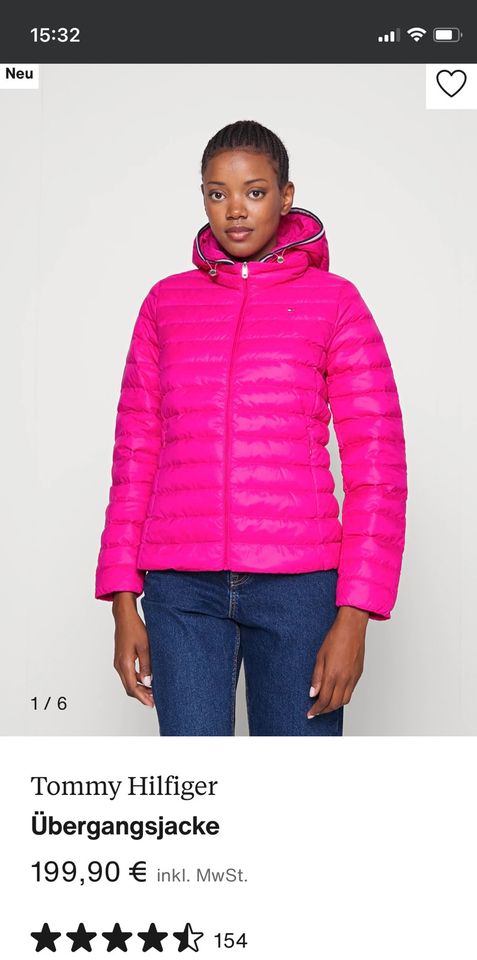 Tommy Hilfiger Soft Daunenjacke Gr. S pink/magenta in Baden-Württemberg -  Villingen-Schwenningen | eBay Kleinanzeigen ist jetzt Kleinanzeigen