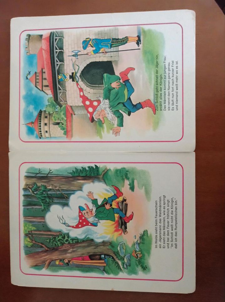 Altes Kinderbuch Rumpelstilzchen in Görlitz
