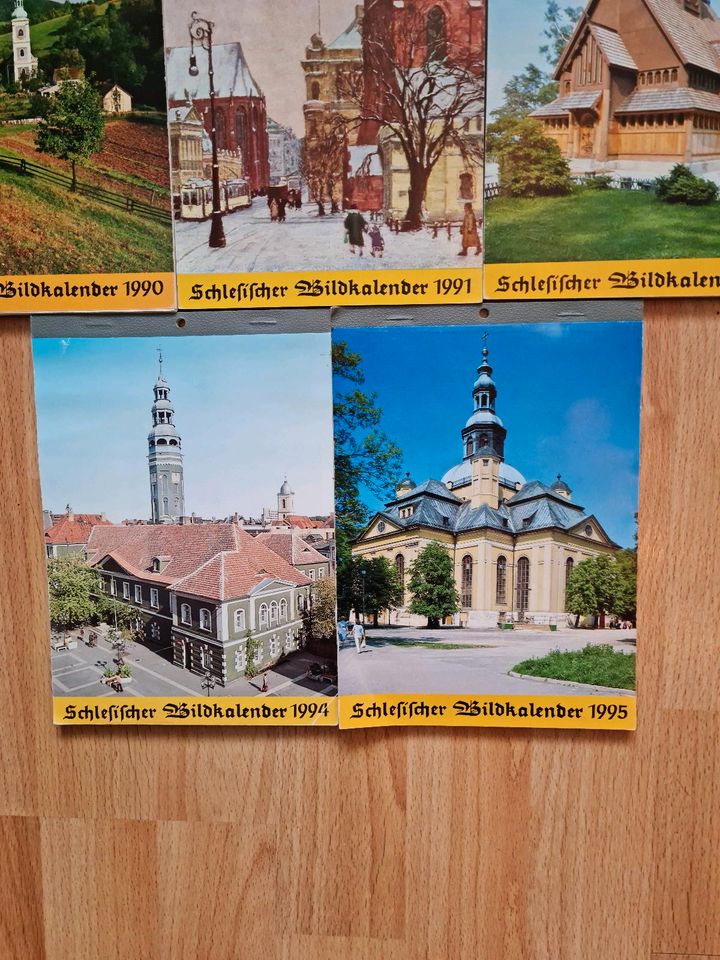 11x Schlesischer Bildkalender. Wie Neu. Siehe Fotos. in Landshut