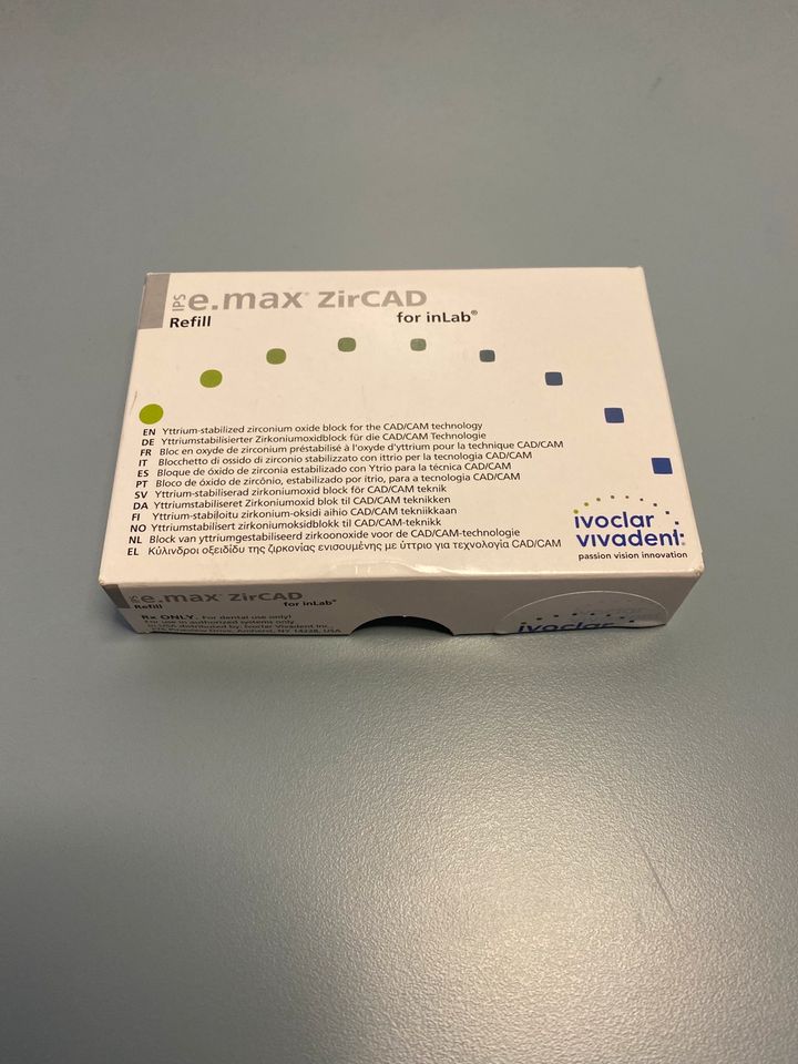 ivoclar vivadent IPS e.max ZirCAD inLab MO 17/ C15 L in Herrenberg