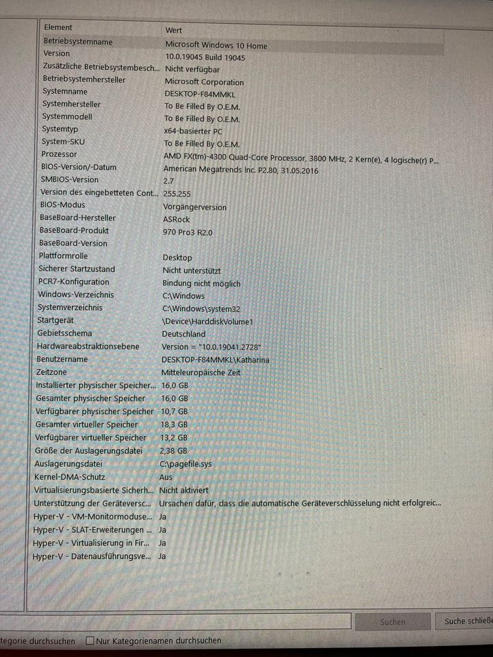 Pc Computer *funktioniert* Home Office CD Rom 16GB Anleitungen in Erdmannhausen