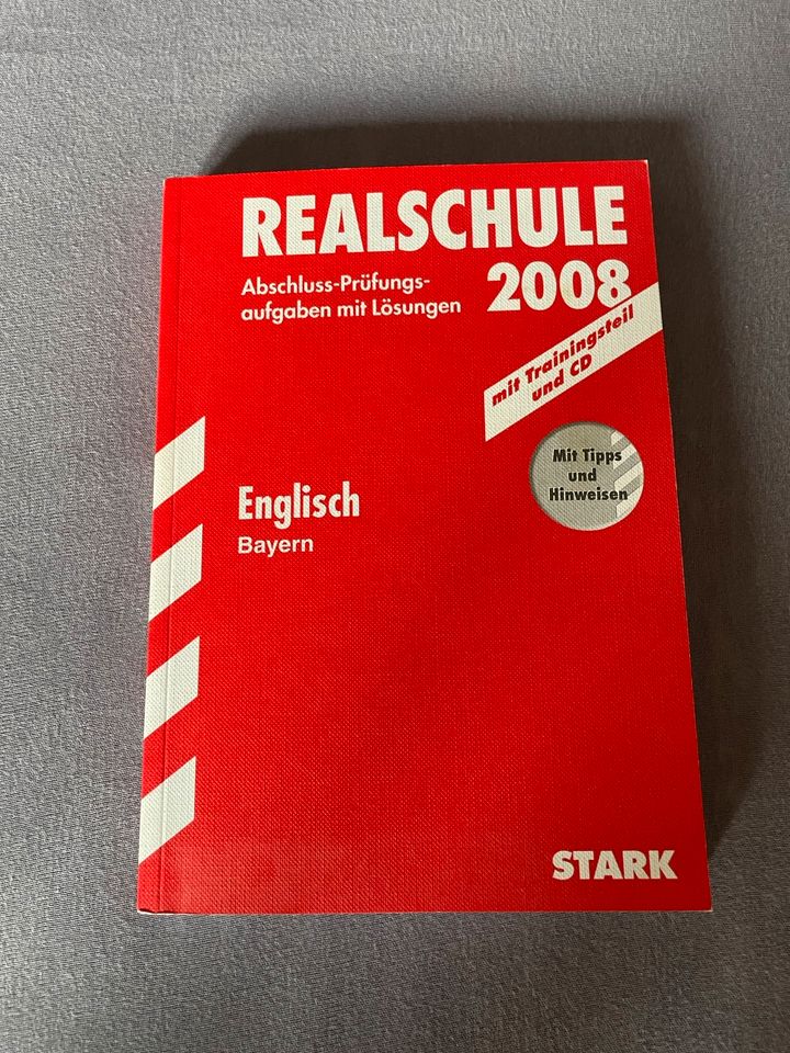 STARK Abschlussprüfung Realschule Bayern Englisch 2008 mit CD in Schwabmünchen