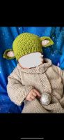Handstrick❤️ Star Wars Mandalorian Grogu Baby Yoda Kostüm 62 68 Frankfurt am Main - Sachsenhausen Vorschau