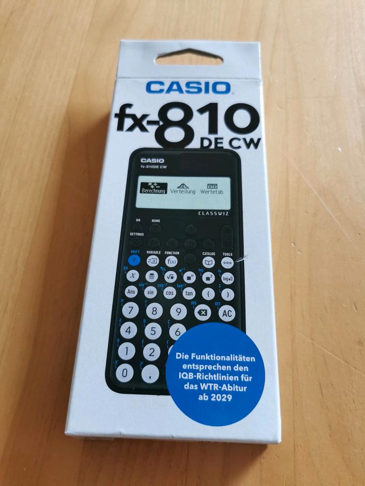 Casio Taschenrechner fx-810 de cw in Ingelfingen