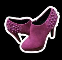 Absatzschuhe mit Nieten und Strasstein Leipzig - Großzschocher Vorschau