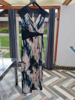Abendkleid Größe 48/50 Niedersachsen - Hesel Vorschau
