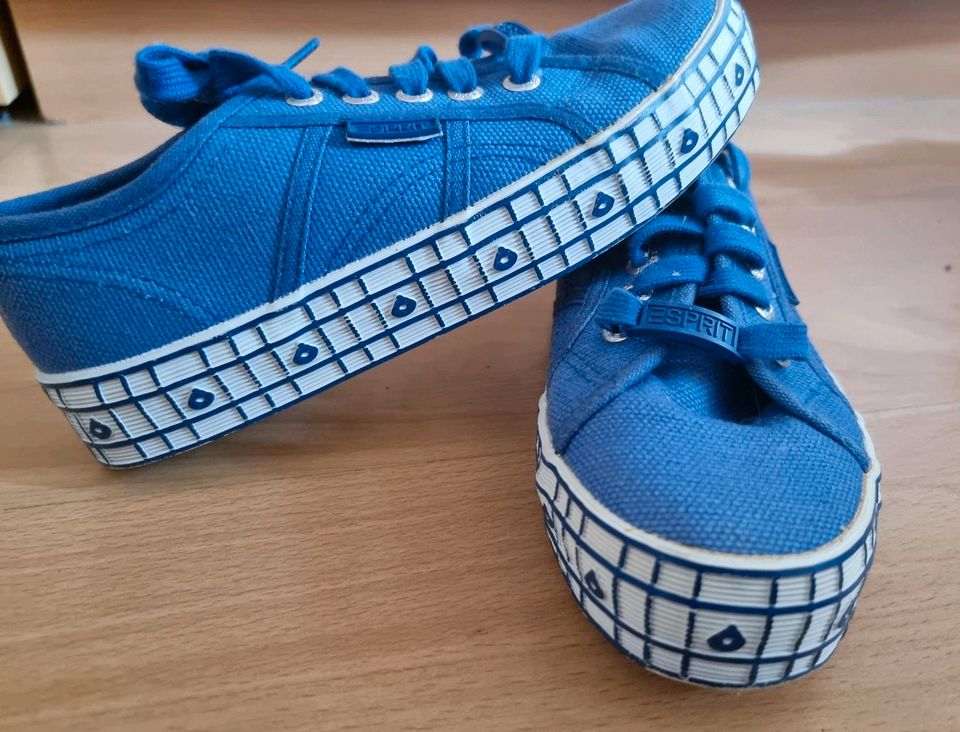 Esprit Kinderschuhe Sommerschuhe Gr.34 blau in Heilbronn