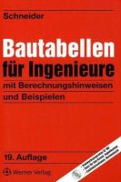 Bautabellen für Ingenieure 19. Auflage mit CD-ROM Leipzig - Meusdorf Vorschau