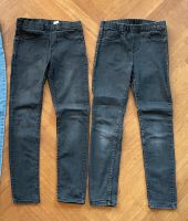 2x H&M Jeans Leggings 134 dunkelgrau Treggings Jeggings Zwillinge Niedersachsen - Buchholz in der Nordheide Vorschau