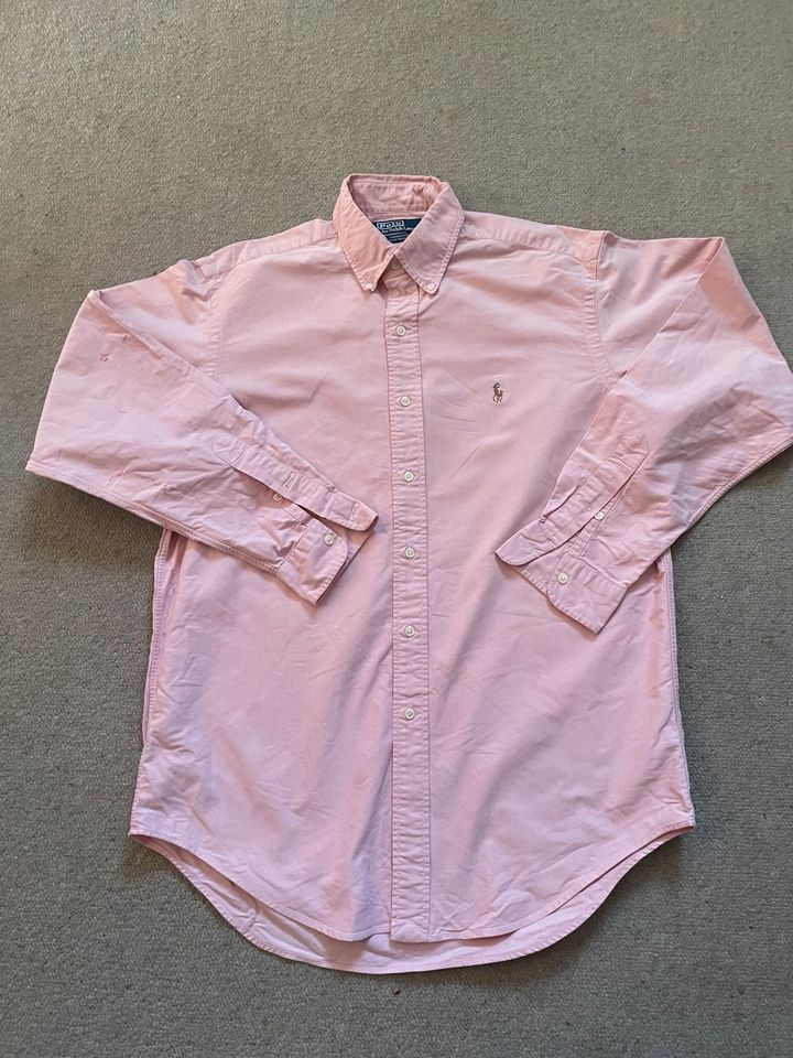 Polo Ralph Lauren Hemd Pink Rosa 39 Yarmouth Used Look L in München