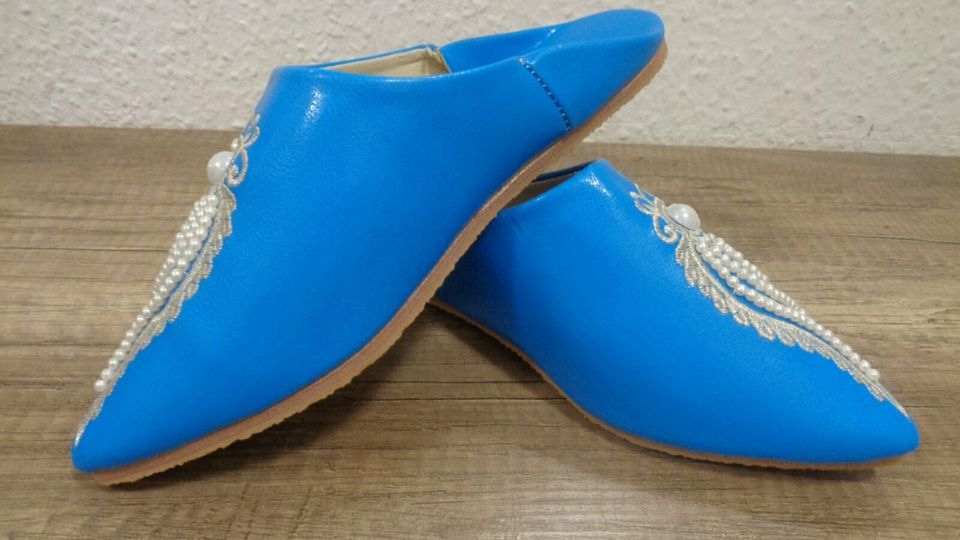 Orientalische Babouche Hausschuhe Pantoffel Abendschuhe Marokko F in Offenbach