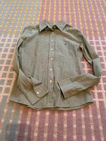 Benetton Bluse grün kartiert xs Hessen - Nidda Vorschau