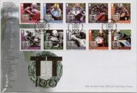 Isle of Man 2007 tt racing centenary fdc Briefmarken auf Umschlag Rheinland-Pfalz - Halsenbach Vorschau