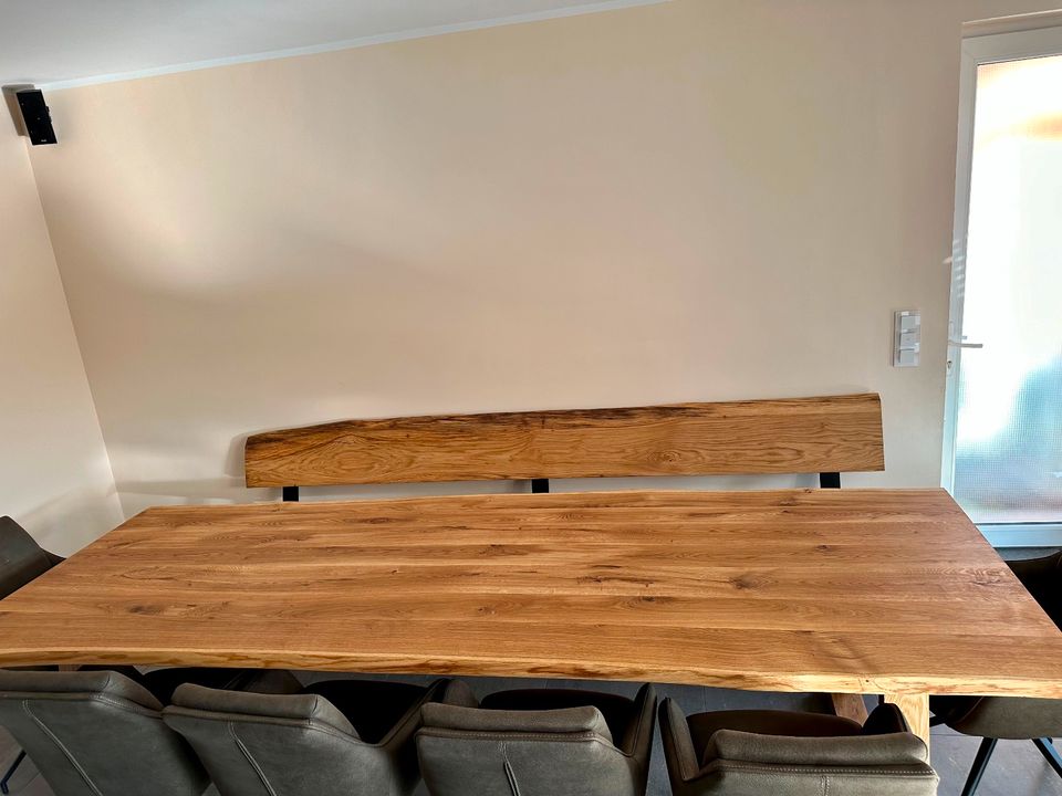 350 / 4 cm Holztisch Platte Esstisch Holzplatte Eiche Tischplatte in Wermelskirchen