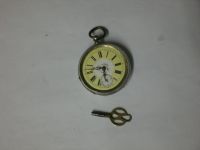 Antike Schweizer Schlüssel-Taschenuhr, Silber, vor 1910, läuft Nordrhein-Westfalen - Elsdorf Vorschau