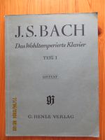 J.S.Bach,das Wohltemperierte Klavier,Teil1,URTEXT,1956 Frankfurt am Main - Praunheim Vorschau