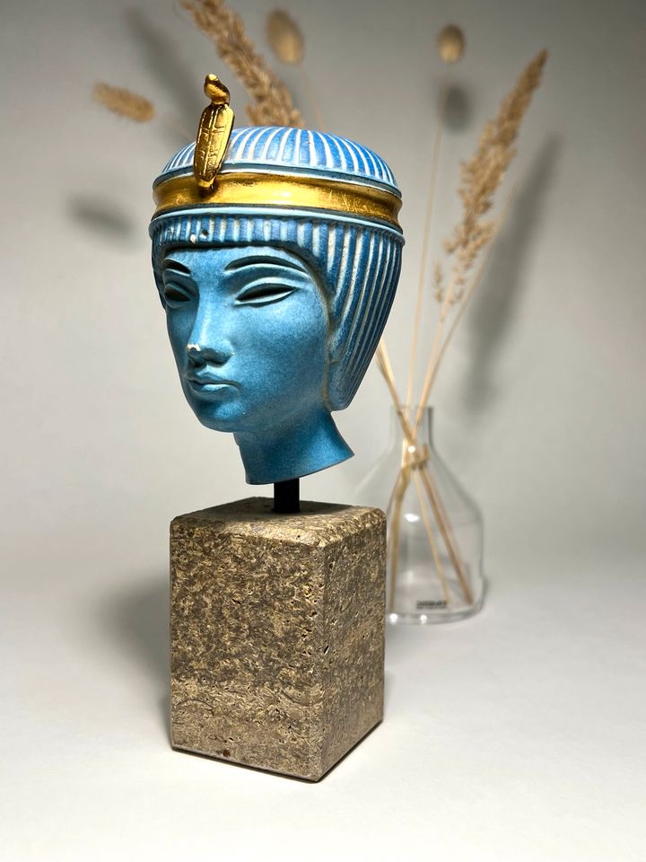 Büste Isis Ägypten Ars Mundi Nofretete Pharao Skulptur Statue in München