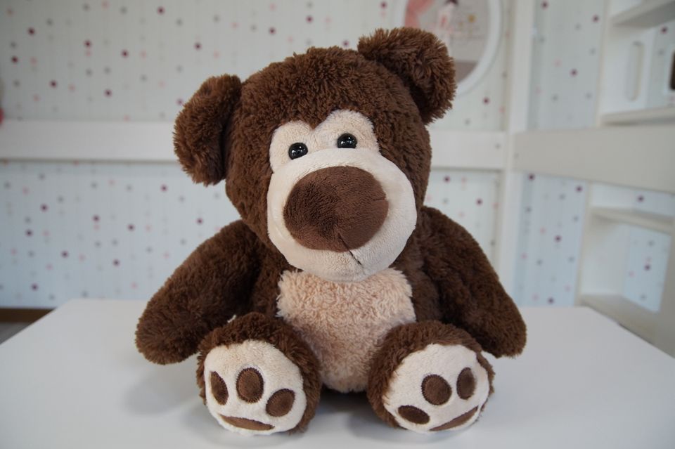 Stofftier Kuscheltier Bär Teddybär 38 cm neuwertig in Dortmund