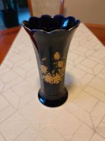 Bareuther Waldsassen Vase - echtes Kobaltblau mit goldenem Motiv Nordrhein-Westfalen - Hemer Vorschau