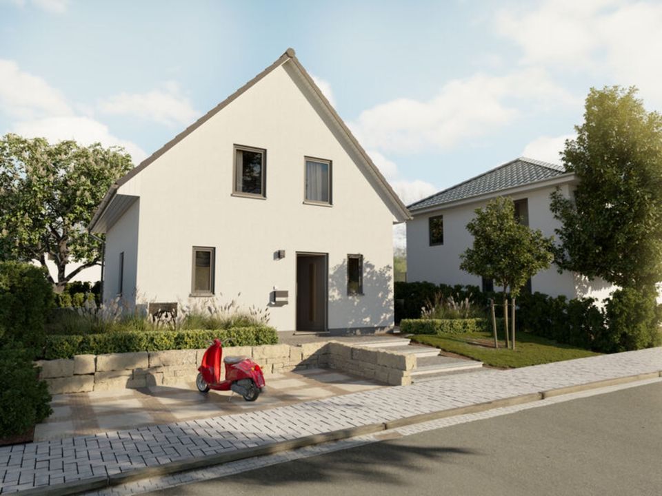 Das ausbaufähige und flexible Massivhaus "FürDich" in kommenden Baugebiet in Stedum. in Hohenhameln