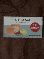 Gutschein 5 Euro Nicama Naturkosmetik Sachsen - Bischofswerda Vorschau