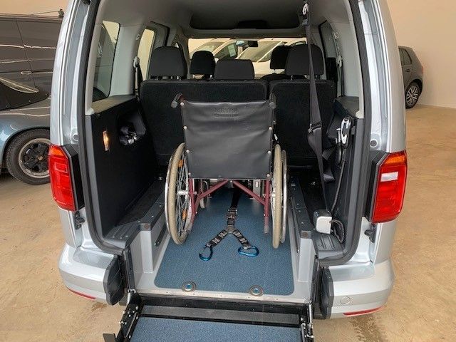 Volkswagen Caddy 1.2 Behindertengerecht Rampe 36.000 km in Wuppertal