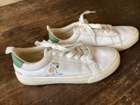 Zara Leder-Sneaker „Peanuts“, Größe 34 Huchting - Grolland Vorschau
