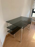 Schreibtisch Glas getönt dunkel grau silber 120 x 80 Design Thüringen - Weimar Vorschau