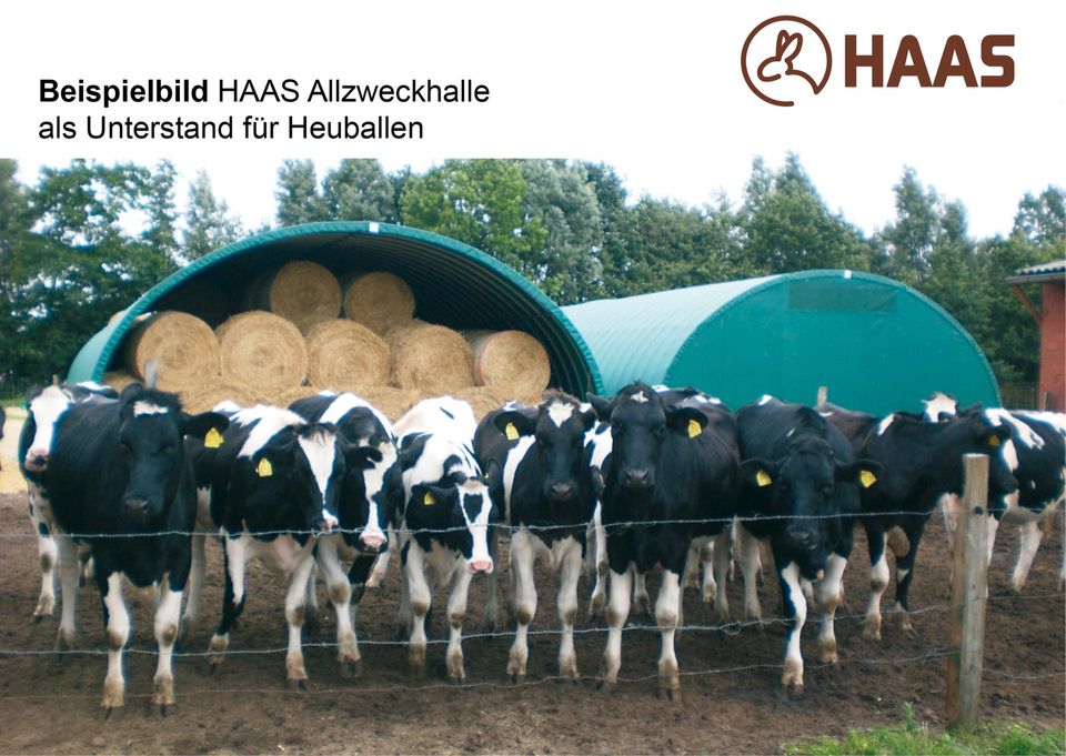 HAAS Allzweckhalle 9,3 mx 15 m – Rundbogenhalle *ANGEBOT* in Nümbrecht