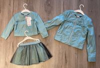 Coccodrillo Set Leder Jacke Rock Türkis Gr. 92 / 134 NEU Nordrhein-Westfalen - Dinslaken Vorschau