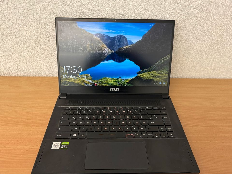 Gaming Laptop MSI 15,6 Zoll inkl. 2x Netzteil & Case in Hohentengen am Hochrhein