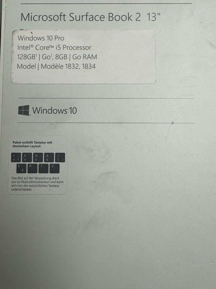 Microsoft Surface Book 2 13" mit Pen OVP - i5 128GB HDD 8GB RAM in München