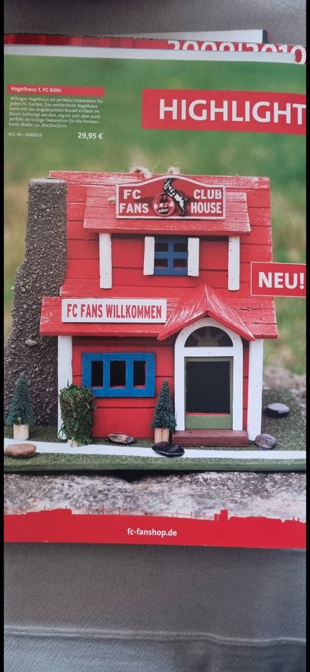 SUCHE dieses Vogelhaus vom 1.FC Köln in Nordrhein-Westfalen - Remscheid |  eBay Kleinanzeigen ist jetzt Kleinanzeigen