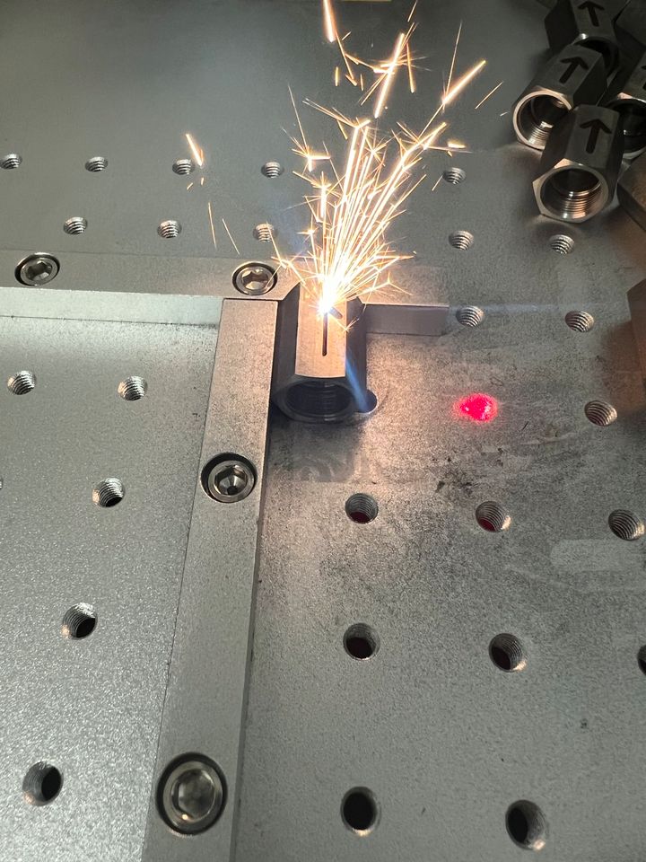 Lasergravur mit Faserlaser Edelstahl, Aluminium , Messing ,Kupfer in Friedberg