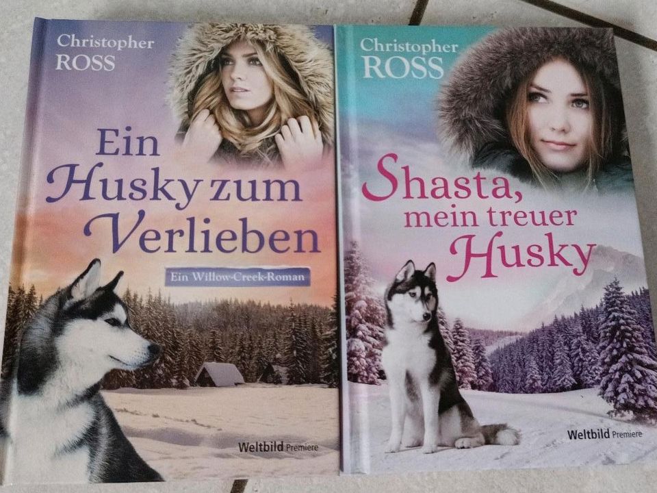 2 Bücher, Huskybücher, Hundebücher, top Zustand in Ampfing