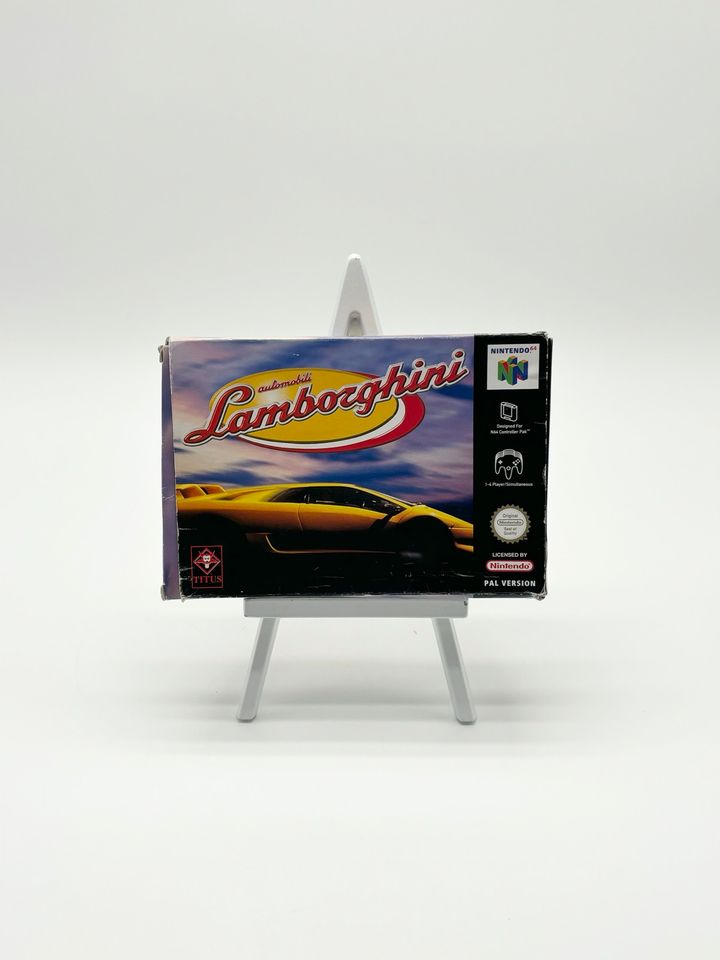 Nintendo 64 N64 OVP Spiel Lamborghini in Filderstadt