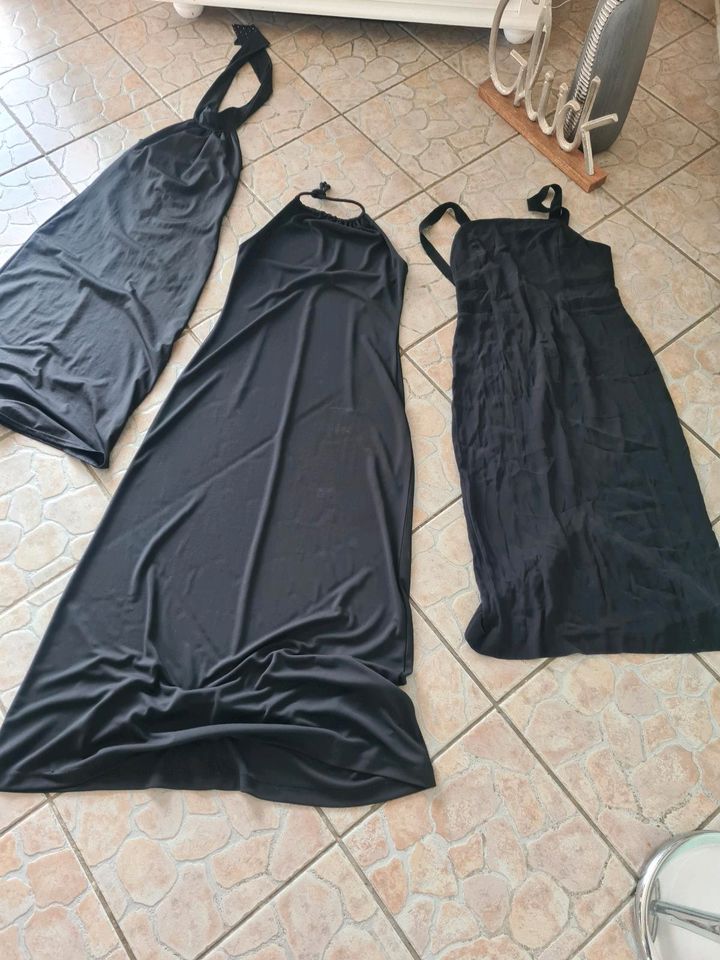 3x midikleid 38 neckholderkleid maxikleid elastisch in Leipzig