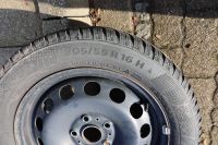 2 Winterreifen auf Stahlfelge 205/55 r16 91H Continental Dithmarschen - Heide Vorschau