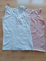2 Tanktops Tops weiß rosa Größe 36 / 38 Baden-Württemberg - Kronau Vorschau