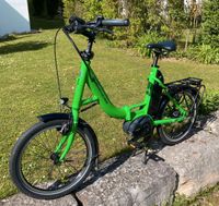 E-Bike Herkules Rob Fold 8 Alu Faltrad, grün Baden-Württemberg - Munderkingen Vorschau