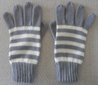 Pieces Handschuhe Strick grau creme weiß Streifen Gr. S M NEU Rheinland-Pfalz - Üxheim Vorschau